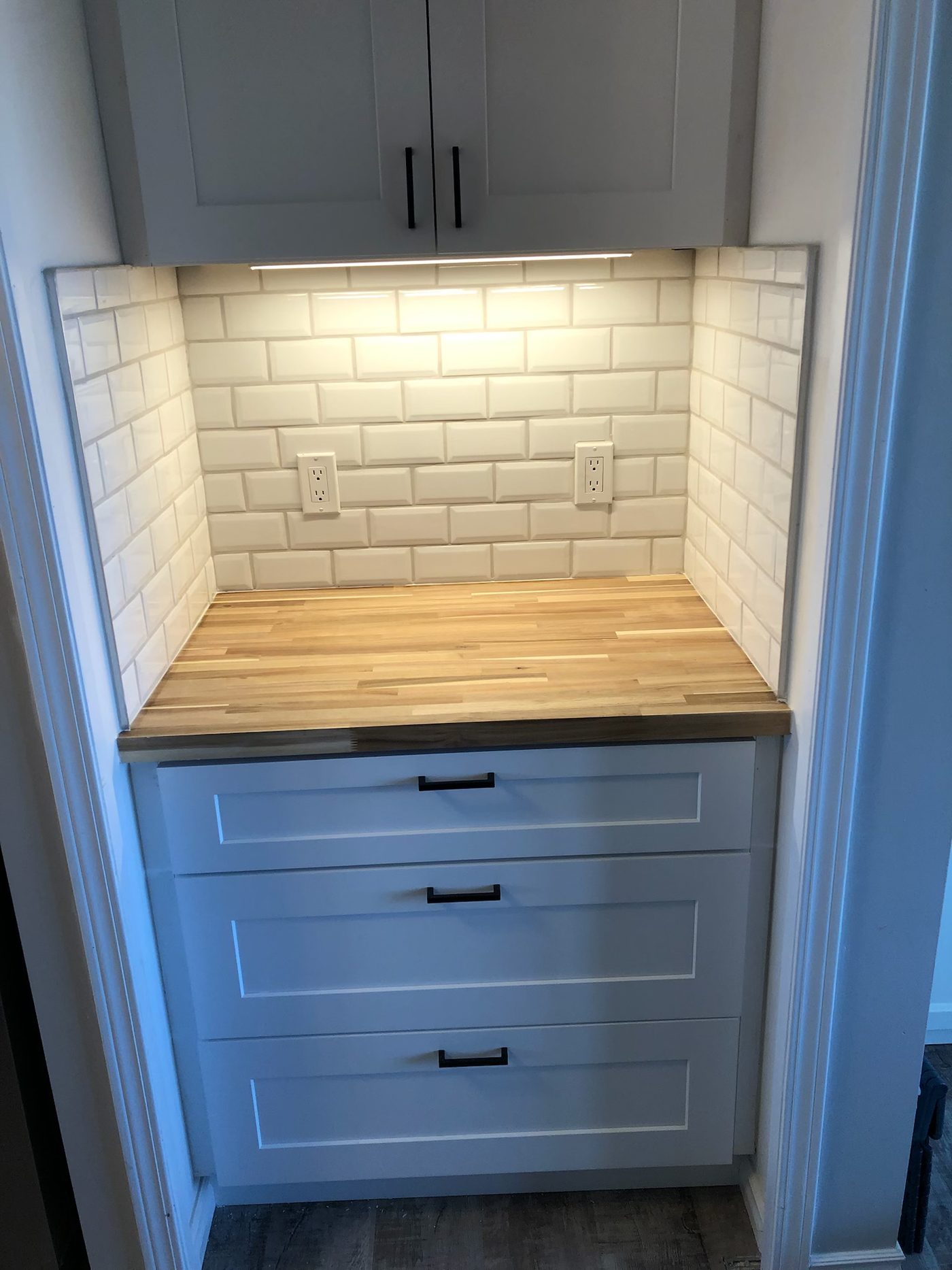 Custom coffee bar